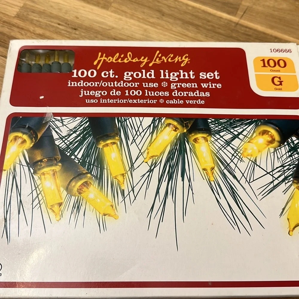 HOLIDAY LIVING 100ct. Light set